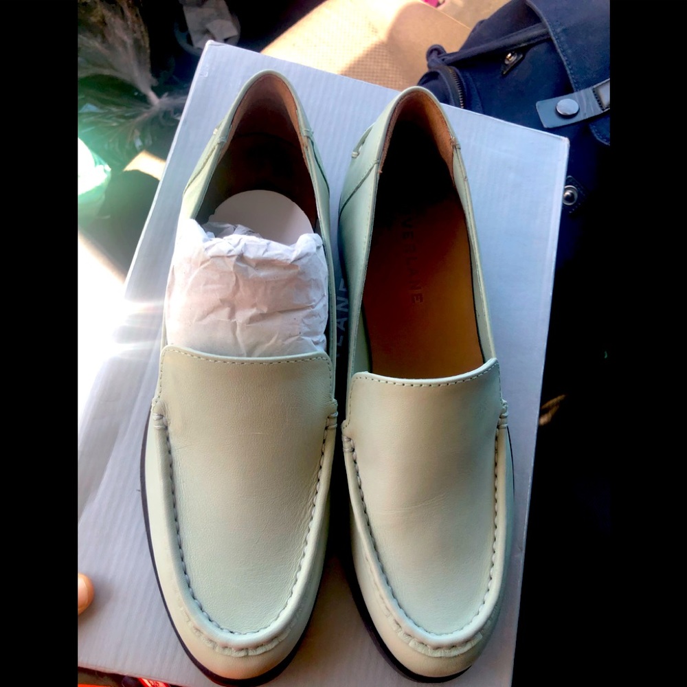 Everlane modern Loafer- Green size 5
